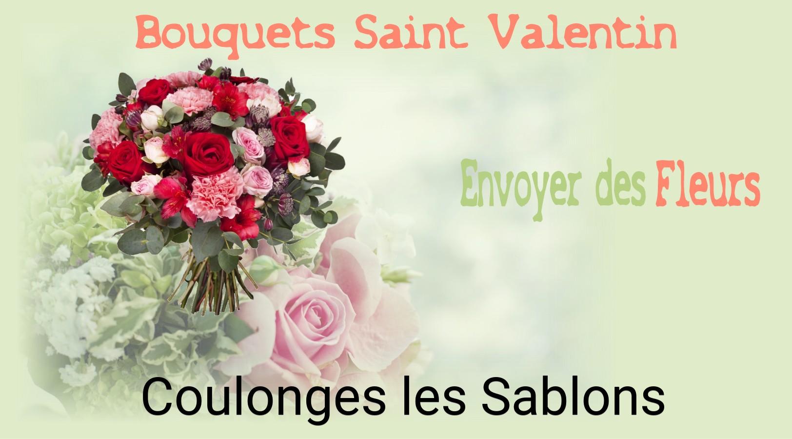 Roses de Saint-Valentin livrées à Coulonges-les-Sablons